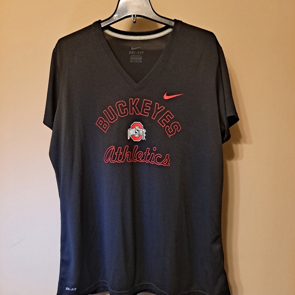🏷 NIKE BUCKEYES V=NECK 🔥 SIZE XXL - Picture 7 of 7